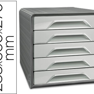 Bloco Classificador c/ 5 Gavetas (Cinzento) - CEP