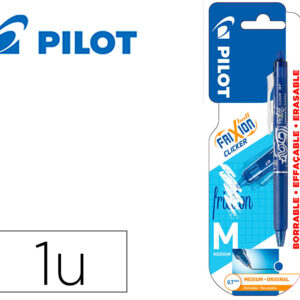 Esferografica Pilot Frixion Clicker Apagavel 0,7 Mm Ponta Media Azul Em Blister