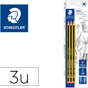 Lapis De Grafite Staedtler Noris N?2 Hb Blister De 3 Unidades - STAEDTLER