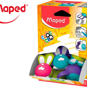 Borracha Maped Croc Croc Duo Coelho Cores Sortidas - MAPED