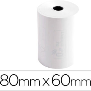 Rolo Calculadora Termico 80 Mm X 60 Mm 48 G/M2 - EXACOMPTA