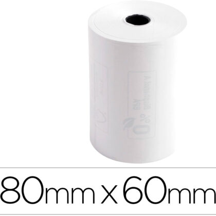 Rolo Calculadora Termico 80 Mm X 60 Mm 48 G/M2 - EXACOMPTA