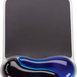Tapete Para Rato Duo Gel Com Apoio De Pulsos Cor Preto/Azul 240X182X25 Mm - KENSINGTON