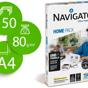 Papel Fotocopia Navigator Din A4 80 Gramas Pack de 150 Folhas - NAVIGATOR