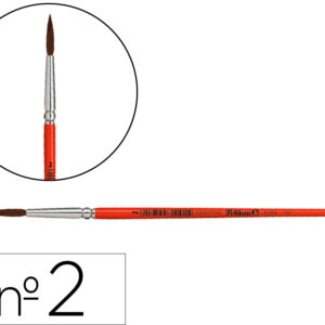 Pinceis Aguarela Pelikan Serie 23 Nº 2 Virola Aluminio - PELIKAN