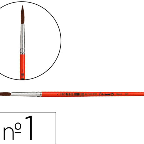 Pinceis Aguarela Pelikan Serie 23 Nº 1 Virola Aluminio - PELIKAN