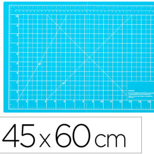 Placa De Corte Din A2 3Mm Espessura Cor Azul