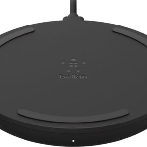 Base de Carregamento s/ Fios Boost Charge 10W + Carregador Qc 3.0 24W (Preto) - BELKIN