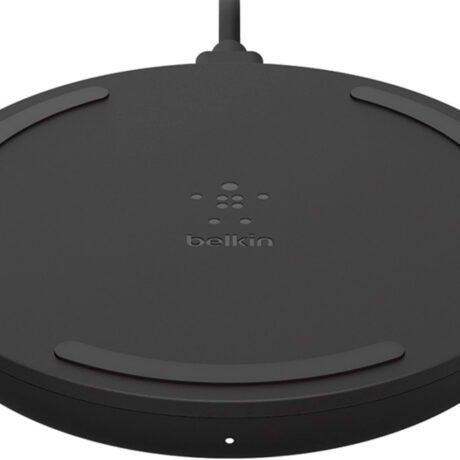 Base de Carregamento s/ Fios Boost Charge 10W + Carregador Qc 3.0 24W (Preto) - BELKIN