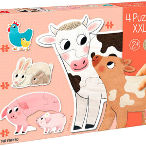 Puzzle XXL Mães Bebes 18 Peças