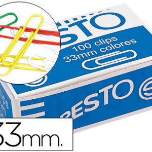 Clips Presto de Cor N. 2, 33 mm.