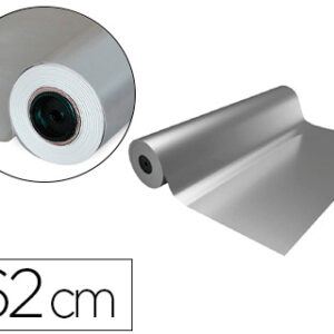 Papel Fantasia Basika Metalizado Prata Bobine 62 Cm - BASIKA