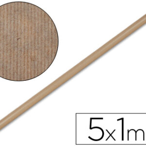 Papel Kraft Rolo Castanho 1Mt X 5Mt.65 Gr/M2