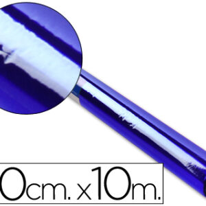 Papel Celofane 60 cm X 10 Mt. 30 Gr/M2. Azul
