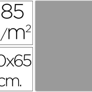 Cartolina Guarro 185 Gr 50X65 cm Cinza Claro