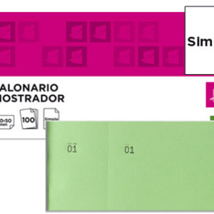 Blocos de Taloes 6/4 Verde