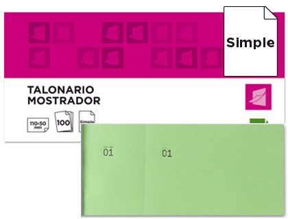 Blocos de Taloes 6/4 Verde