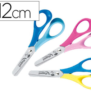 Tesoura Escolar Maped p/ Esquerdinos 12cm