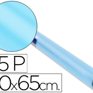 Papel Lustro Sadipal 50 X 65 cm. 65 Gr/M2. Celeste