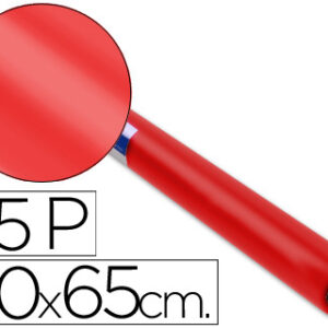 Papel Lustro Sadipal 50 X 65 cm. 65 Gr/M2. Vermelho