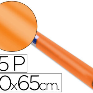 Papel Lustro Sadipal 50 X 65 cm. 65 Gr/M2. Laranja