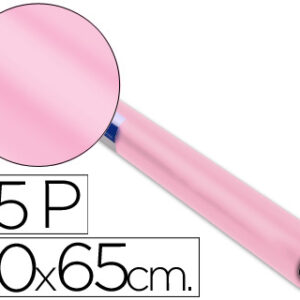 Papel Lustro Sadipal 50 X 65 cm. 65 Gr/M2. Rosa Palido