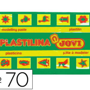 Plasticina Jovi 70 Pequena 50 Gr Verde Claro