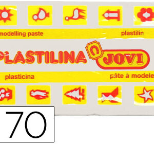 Plasticina 70 50 Gr Branca - JOVI