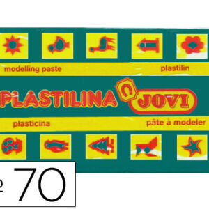 Plasticina Jovi 70 Pequena 50 Gr Verde Escuro