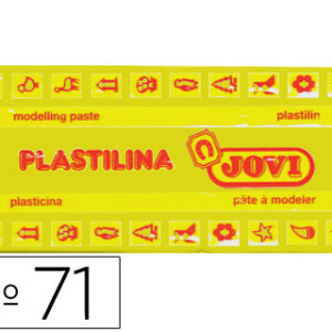 Plasticina Jovi 71 Media 150 Gr Amarelo Escuro