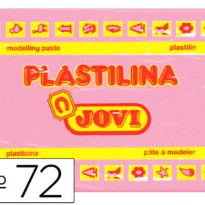 Plasticina Jovi 72 Grande 350 Gr Rosa