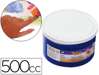 Pintura de Dedos Jovi 500 ml Azul