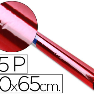 Papel Celofane Sadipal 50 X 65 cm. 20 Gr/M2. Vermelho