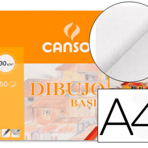 Papel de Desenho Basik Din A4 -Sem Esquadria em Mini Embalagems de 10 Folhas
