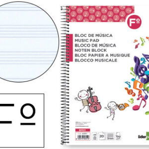 Bloco Musica Folio 20F