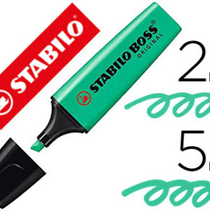 Marcador Fluorescente Stabilo Boss 70 Turquesa