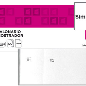 Blocos de Taloes 1/3 Branco