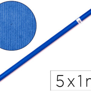 Papel Kraft Rolo Azul 1Mt X 5Mt.65 Gr/M2