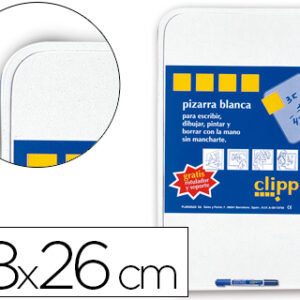 Quadro Branco Clipper 18x26cm com Marcador