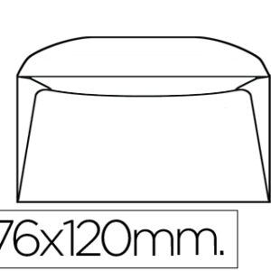 Envelope 120X176mm s/ Janela Bolsa de 10
