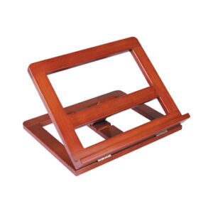 Atril em Madeira Cor Conhaque 4 Posicoes, Medidas 207x257x317 mm