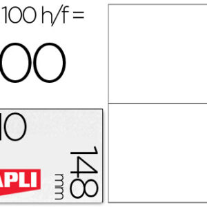 Etiquetas Adesivas Apli A4 210 X 148 mm