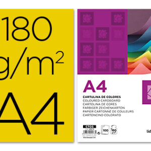 Cartolina 180 Gr A4 100 Folhas Ouro