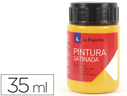 Tinta Latex La Pajarita, 35 ml - Amarelo Medio