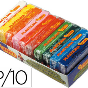 Plasticina Jovi Cores Sortidas - 10 Barras