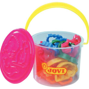 Balde Jovi c/ 24 Moldes Plasticina p/ Modelagem - 6 Modelos
