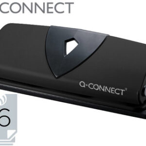 Furador Q-Connect, Capacidadee 16 Folhas 4 Furos