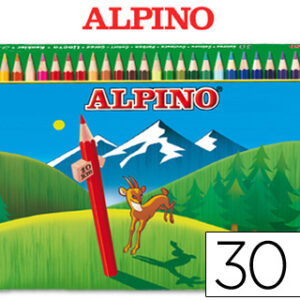Lápis de Cores Alpino. 30 Unidades