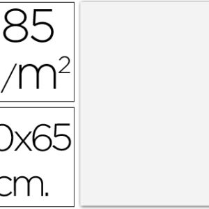 Cartolina Guarro 185 Gr 50X65cm Branca