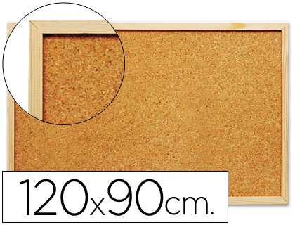 Quadro Q-Connect de Cortica c/ Caixilho em Madeira 1200 X 900 mm